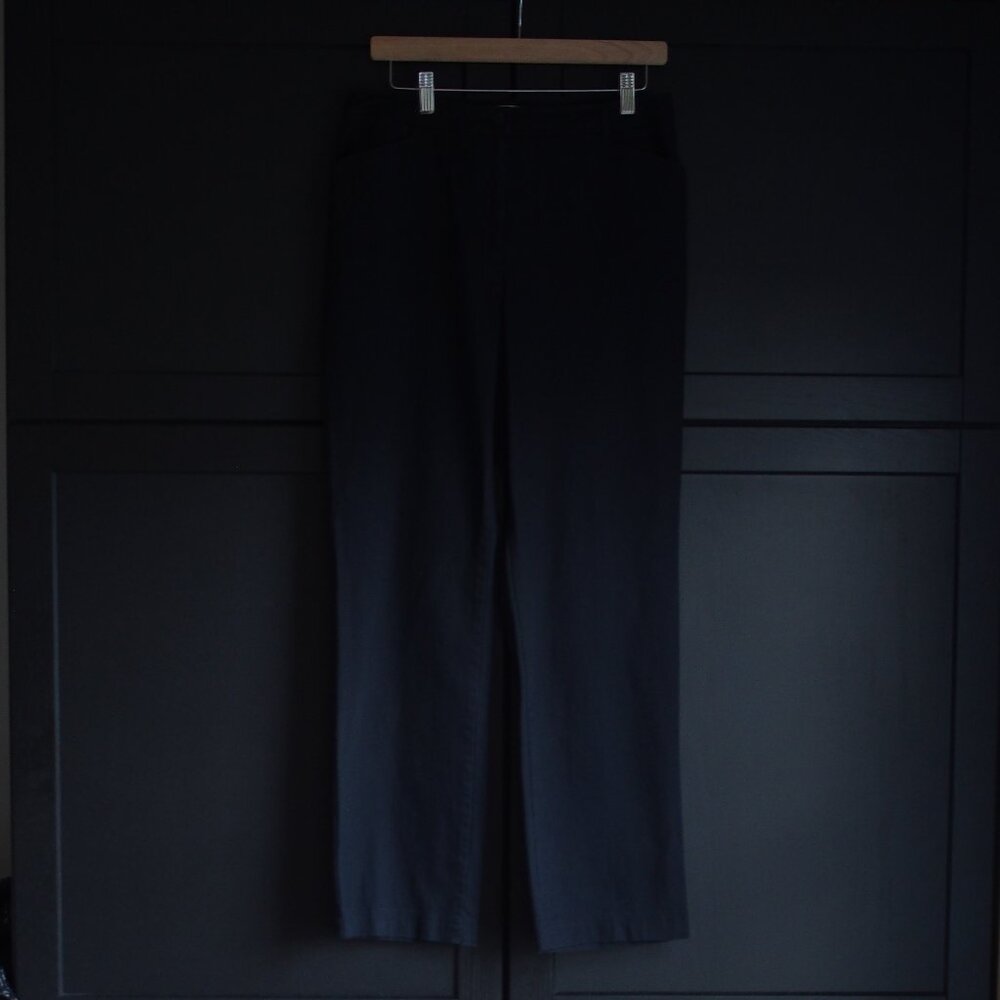 Northern Reflections | Black Cotton Pants